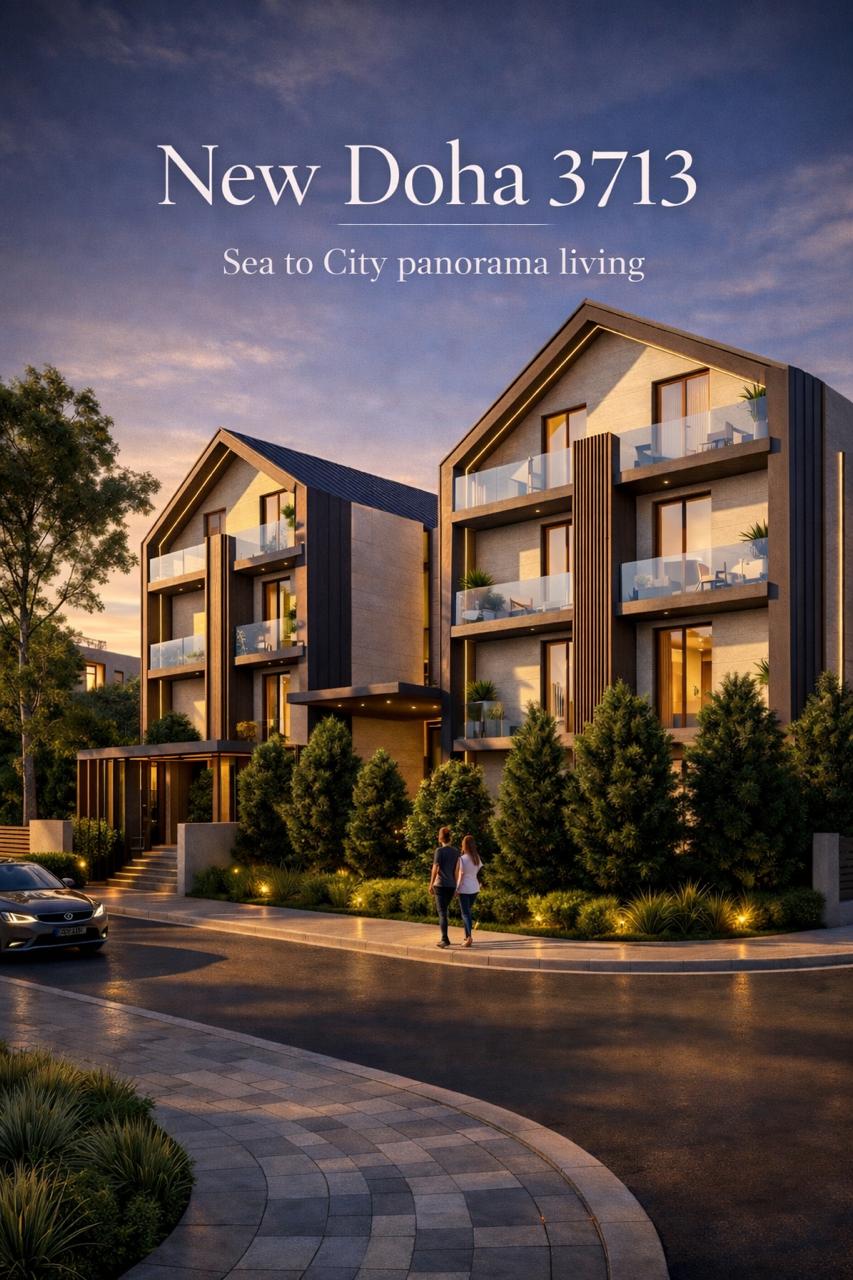 New Doha 3713 — Sea to City panorama living, Lebanon